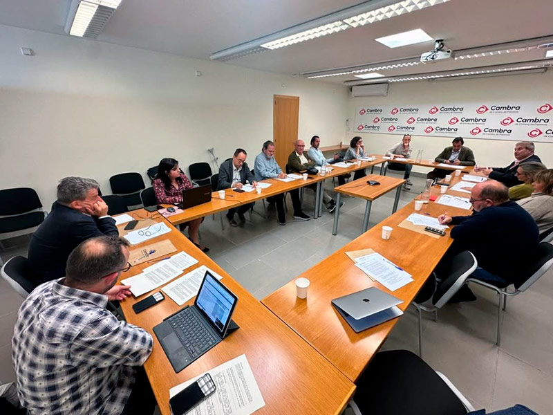 La reunció es va fer el passat dijous a la seu de la Cambra de Comerç de Palamós. (Foto: Cambra de Comerç de Palamós).