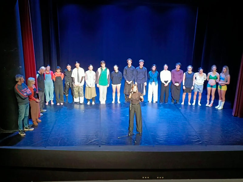 Diumenge a La Gorga, Concurs de Joves Intèrprets de Dansa Contemporània. (Foto: Ajuntament de Palamós).