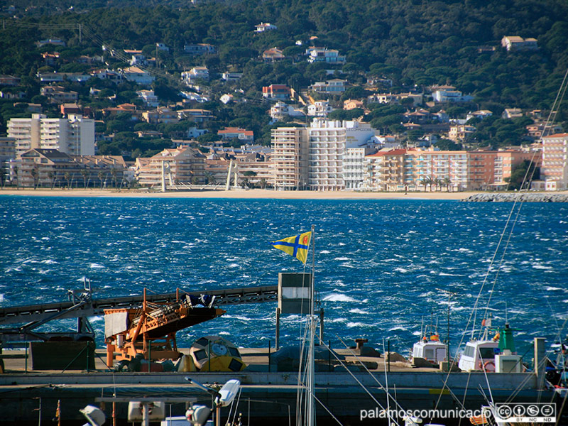 La previsió metereològica preveu per demà vent del nord de fins a 90 quilòmetres per hora.