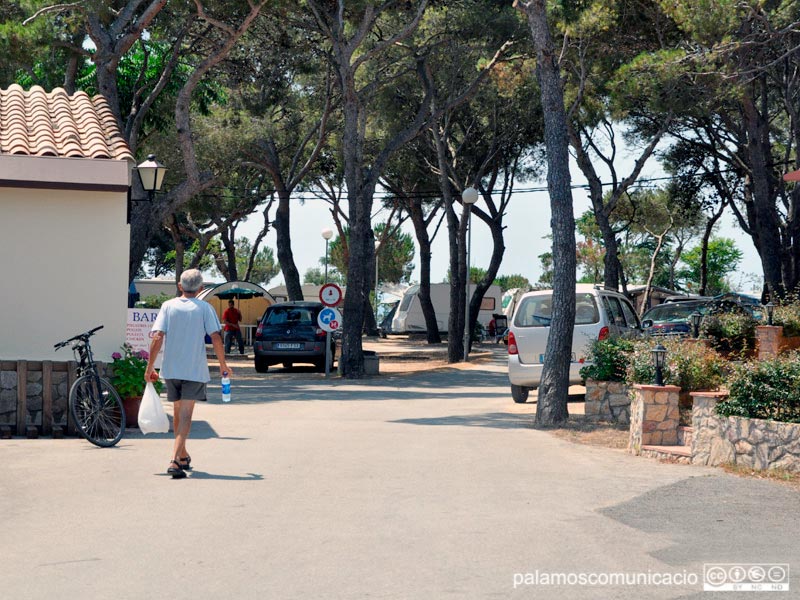 Un càmping de Palamós, en una imatge d'arxiu.