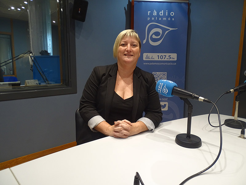 La regidora de VOX a l'Ajuntament de Palamós, Cristina Ruz.