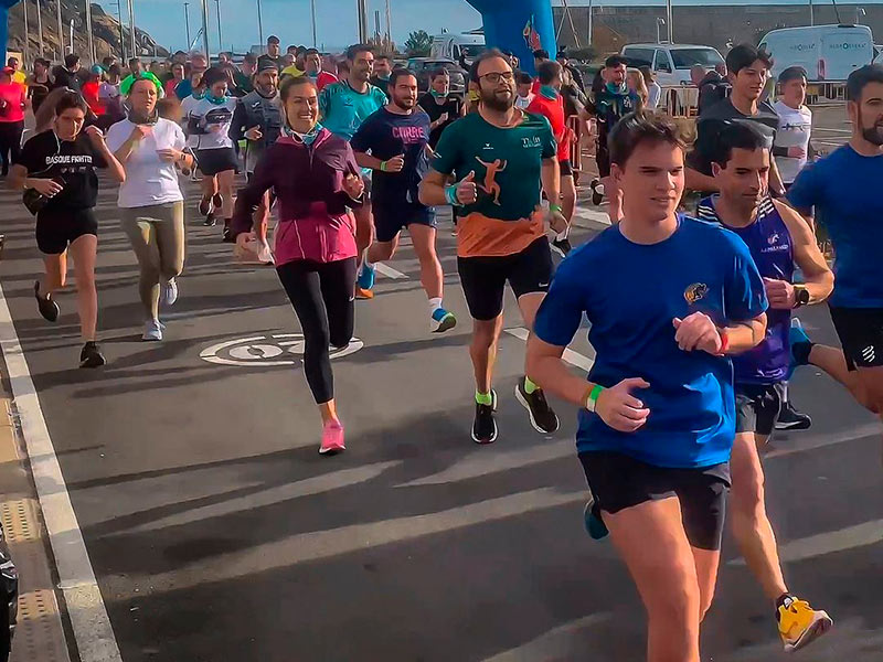 Imatge d'arxiu de la Cursa de Nadal del Port Marina. (Foto: Port Marina Palamós).
