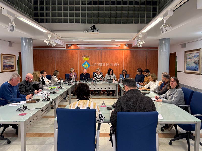 Ahir es va celebrar el Ple Municipal corresponent al mes de gener de 2026. (Foto: Ajuntament de Palamós).