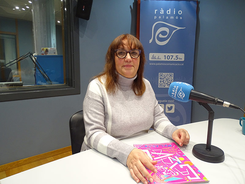 La presidenta de la Comissió del Carnaval de Palamós, Dolors Ors.