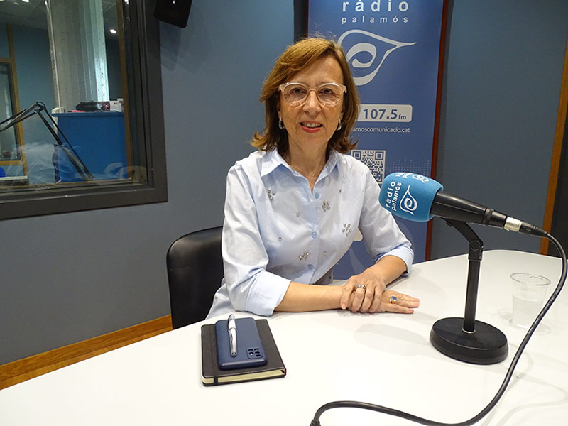 La regidora portaveu de Som-hi per Palamós i Sant Joan, Teresa Ferrés.