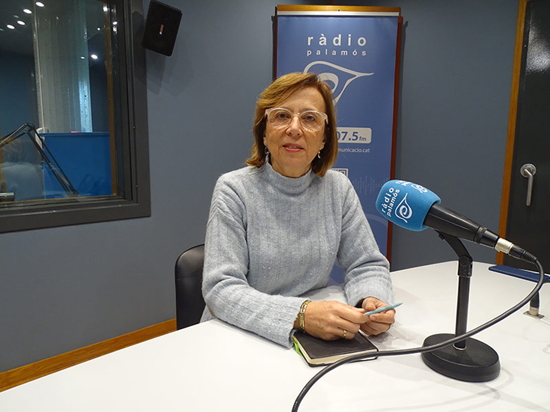La regidora portaveu de Som-hi per Palamós i Sant Joan, Teresa Ferrés.