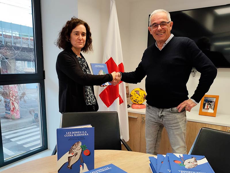 Creu Roja a Girona ha rebut una donació de 1.500 euros del GALP Costa Brava. (Foto: GALP Costa Brava).