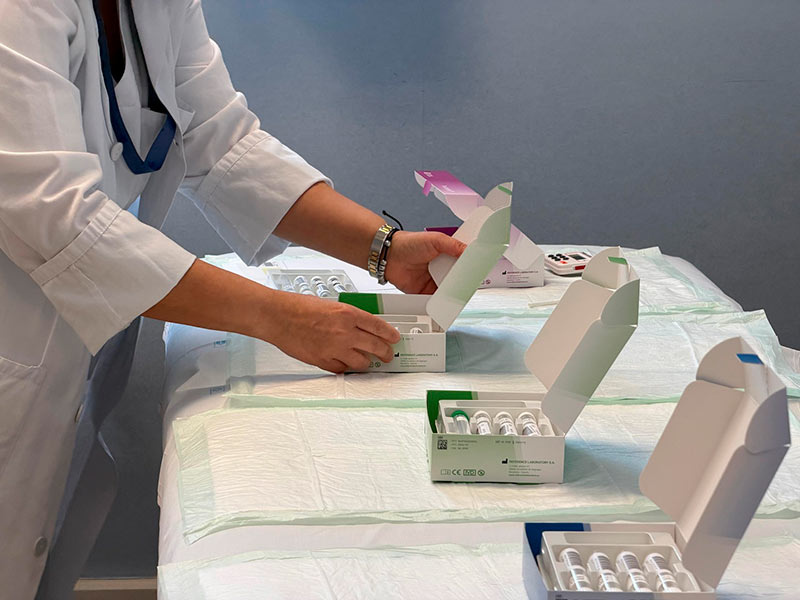 L’Hospital de Palamós incorpora proves d’intolerància alimentària. (Foto: SSIBE).