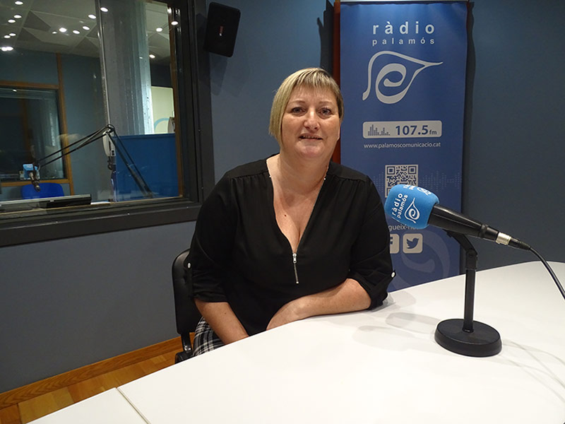 La regidora de VOX a l'Ajuntament de Palamós, Cristina Ruz.