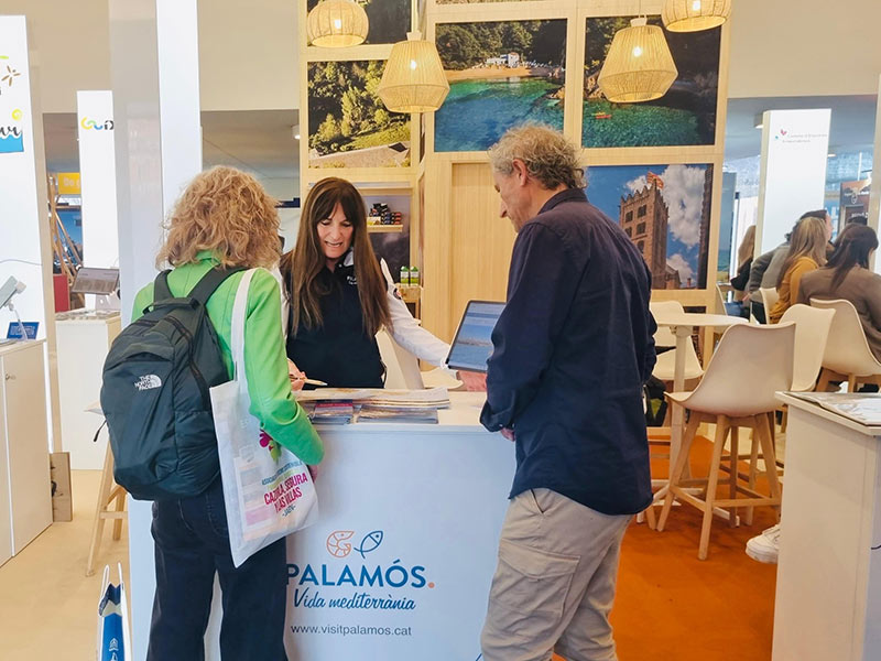 Palamós s'ha promocionat aquest cap de setmana a la fira Navartur de Pamplona. (Foto: Ajuntament de Palamós).
