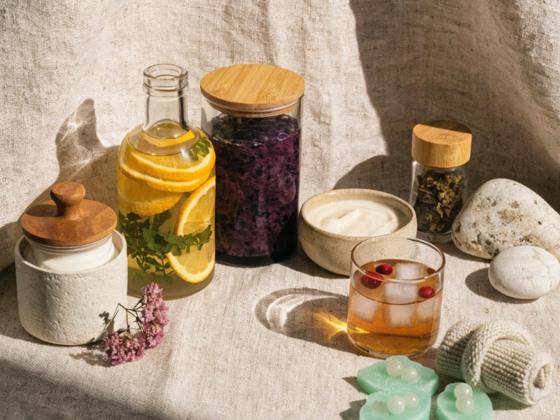 Avui a la biblioteca, conferència-xerrada sobre la salut natural per a la pell i els cabells. (Foto: Generada amb IA - Recraft).