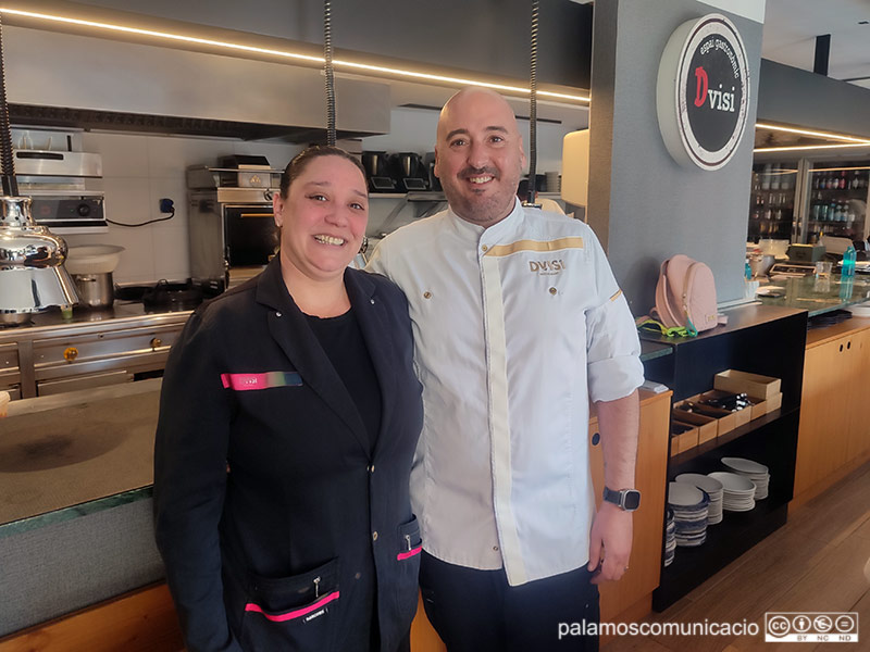 Laura Vicente i Jordi Simón, del Dvisi de Palamós.