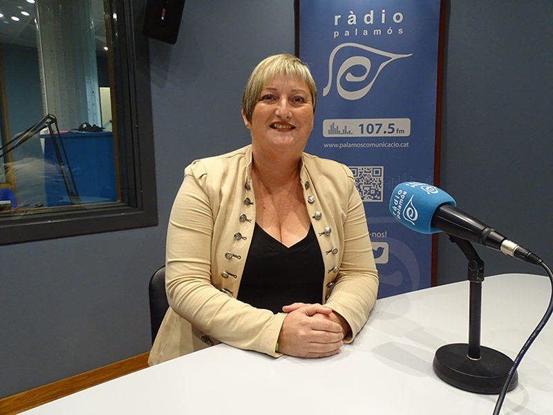 La regidora de VOX a l'Ajuntament de Palamós, Cristina Ruz.