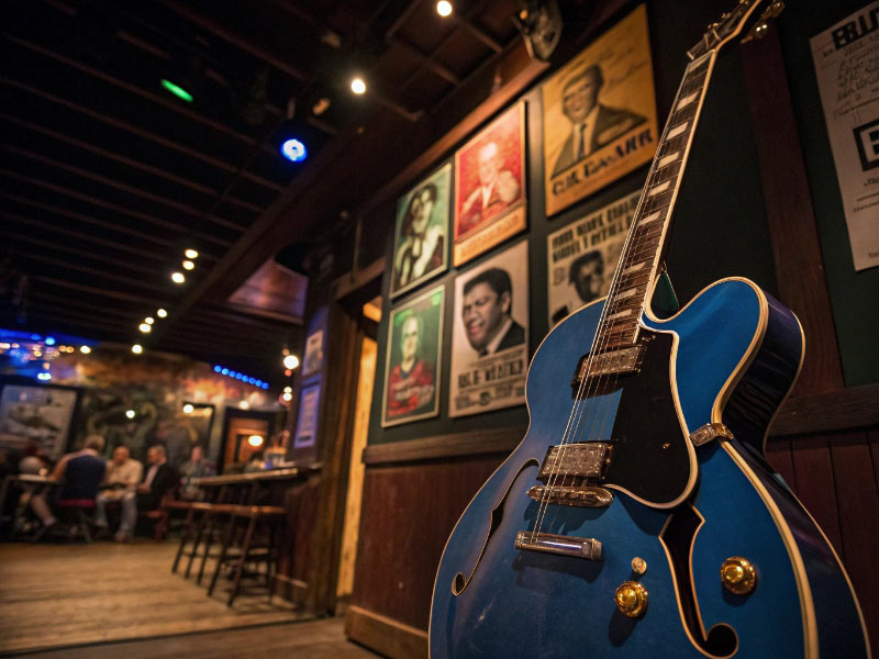 Cicle '78RPM' amb David Moreu, avui a la biblioteca. (Foto: Generada amb IA - Recraft).