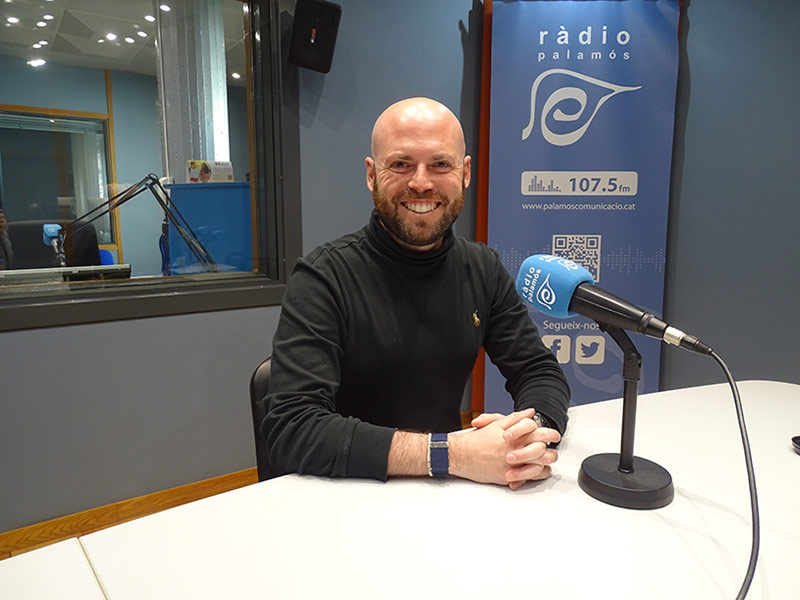 El regidor de Junts x Catalunya Palamós i Sant Joan, Raimon Trujillo.