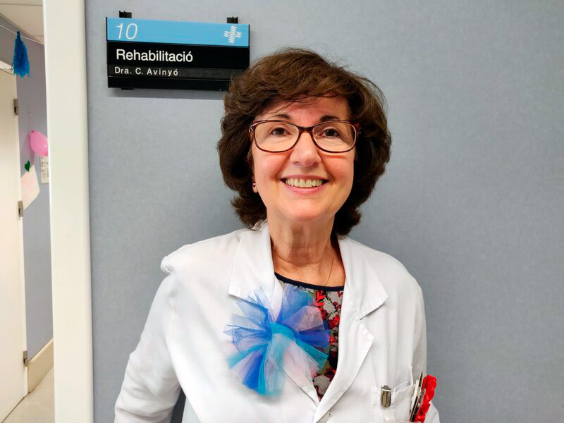 Conxa Aviñó va ser la cap de servei de rehabilitació de SSIBE durant 35 anys. (Foto: SSIBE).