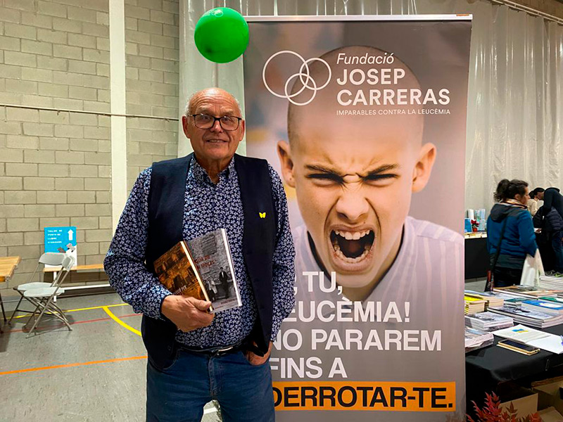 L'escriptor begurenc, Rogeli Nieto. (Foto: Ràdio Capital de l'Empordà).