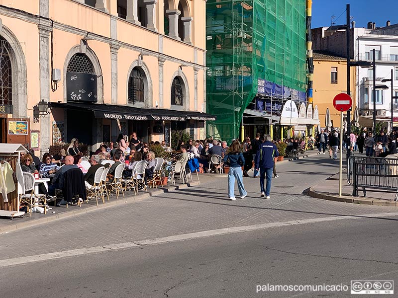 La zona de la Planassa, aquest passat divendres.