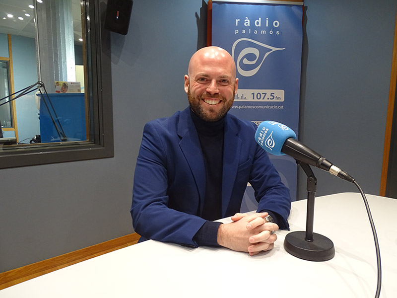 El regidor de Junts x Catalunya Palamós i Sant Joan, Raimon Trujillo.