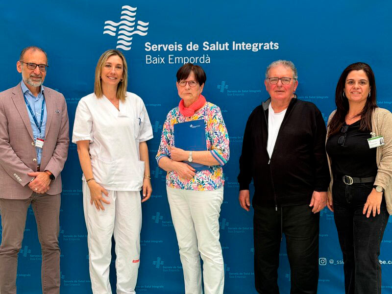 SSIBE signa un conveni de col·laboració amb l'Associació Ictus Girona. (Foto: SSIBE).