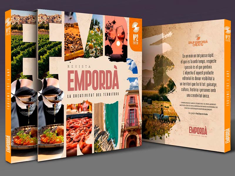 El castell de Calonge acull avui la presentació de la segona edició de la revista Empordà. (Foto: Revista Empordà).