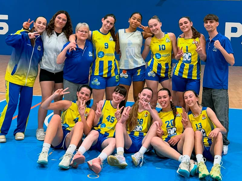L'equip júnior femení del Club Esportiu Palamós. (Foto: CE Palamós).