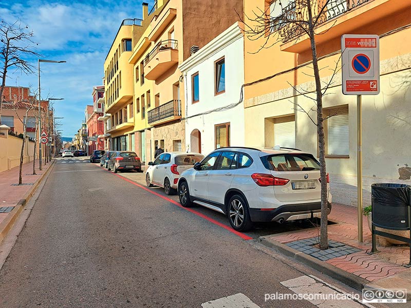 La zona verda i vermella de Palamós serà de pagament tots els dies de la setmana.