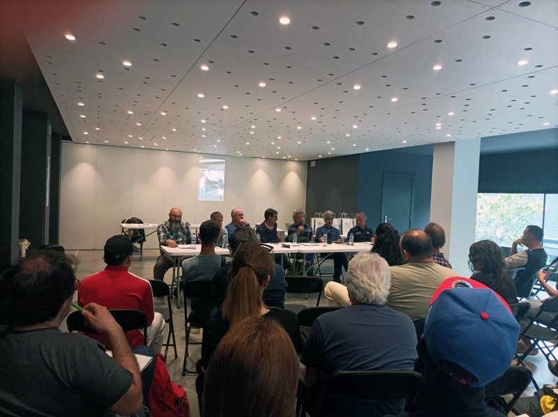 Primera edició de la jornada, l'any passat a les Galeries Carme. (Foto: Ajuntament de Palamós).