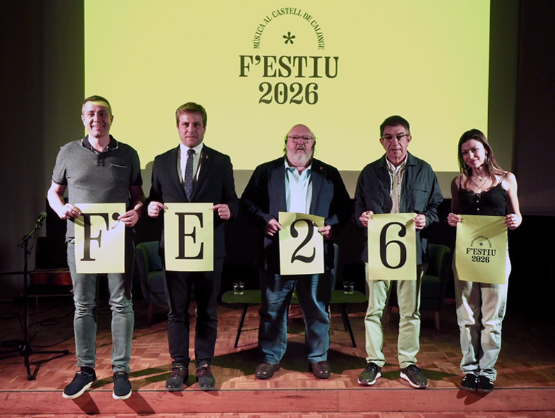 El F'ESTIU 2026 es va presentar ahir a Girona. (Foto: Ajuntament de Calonge i Sant Antoni).
