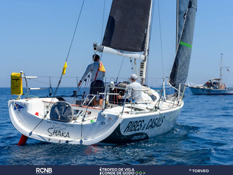 La prova forma part del 53è Trofeu de Vela Comte de Godó. (Foto: RCNB).