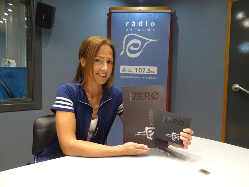 Laura Andrés, amb el seu disc 'Zero' a Ràdio Palamós.