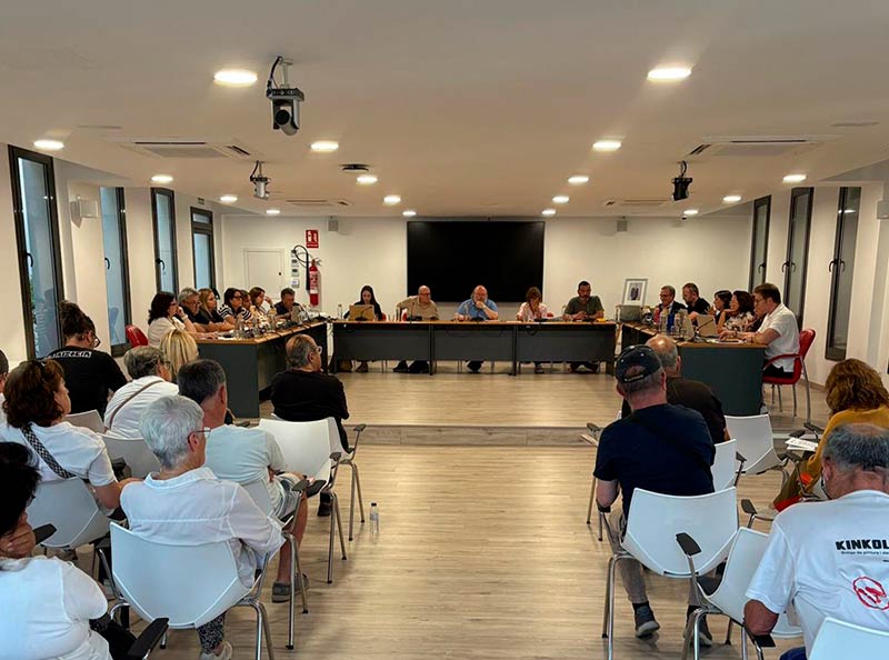 El Ple de l'Ajuntament de Calonge i Sant Antoni celebrat aquesta passada setmana. (Foto: Ajuntament de Calonge i Sant Antoni).