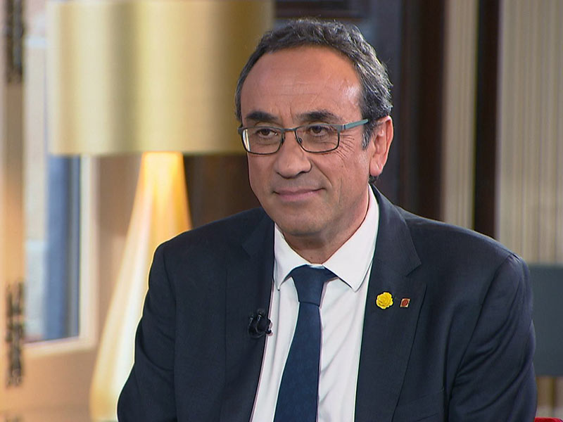 El president del Parlament de Catalunya, Josep Rull. (Foto: rtve.es).