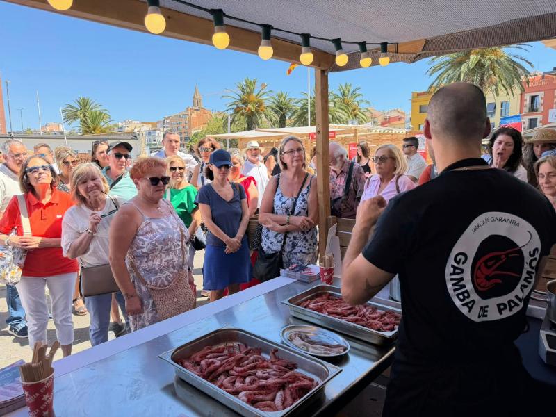 La Fira de la Gamba ha arribat enguany a l'onzena edició. (Foto: Ajuntament de Palamós).