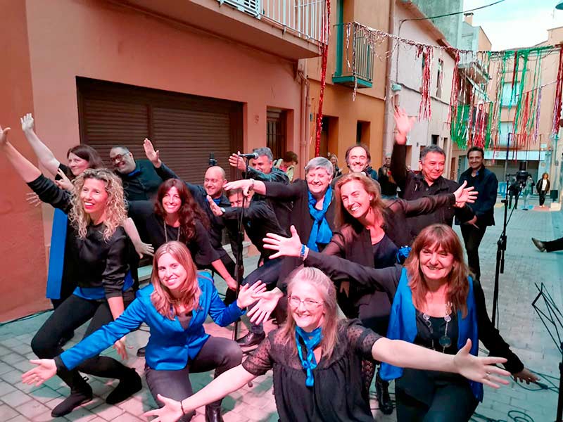 La formació Fusions Grup Vocal actua avui a les 8 del vespre a l'Arbreda. (Foto: Fusions Grup Vocal).