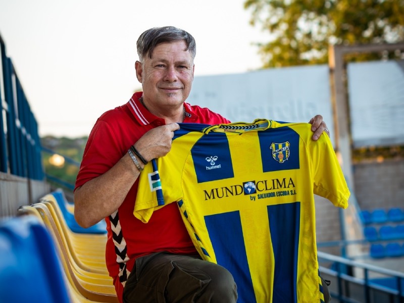 José Quereda 'Pirri', nou director esportiu del futbol base del Palamós. (Foto: Palamós CF - Laura Heras).