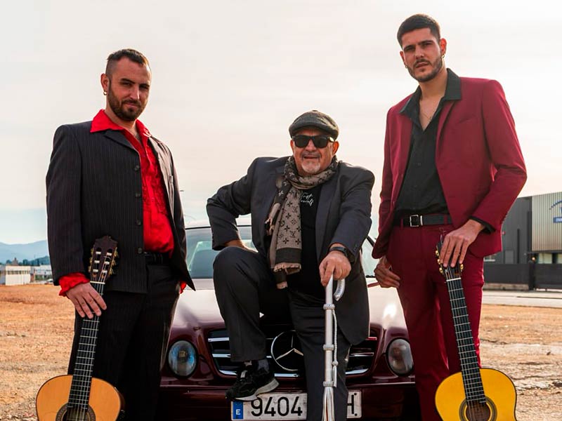 Concert de 'Los vecinos de Manué', avui dins del festival Rumba(A)Palamós. (Foto: Los vecinos de Manué).