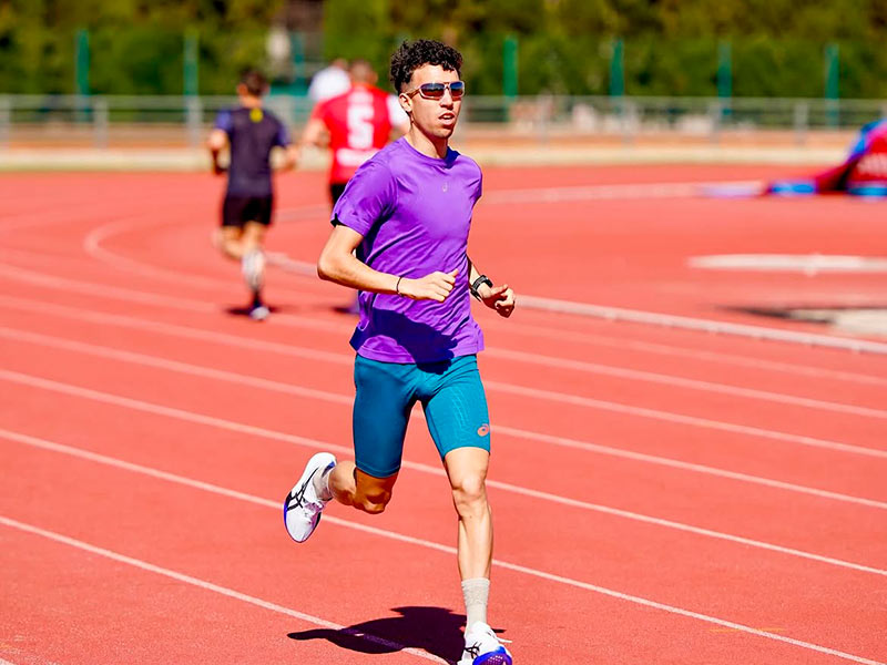 L'atleta palamosí Said Mechaal. (Foto: instagram.com/said.mechaal).