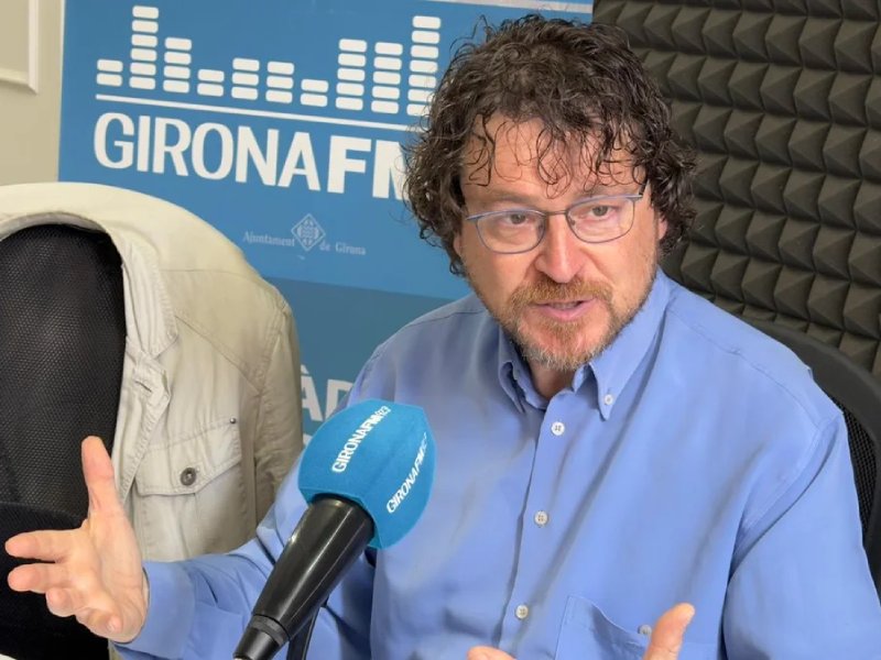 L'escriptor David Pagès Cassú. (Foto: Girona FM).