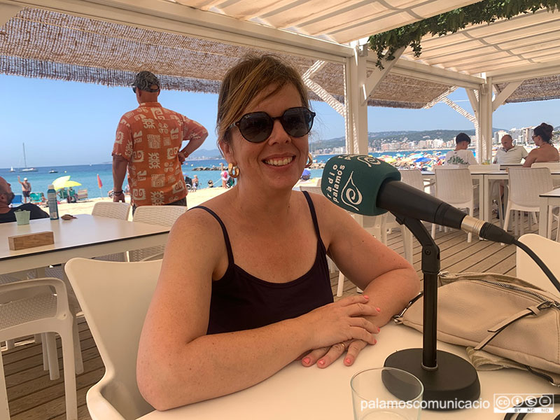 La cantant Neus Mar, en una edició del programa 'Ple al 15'.