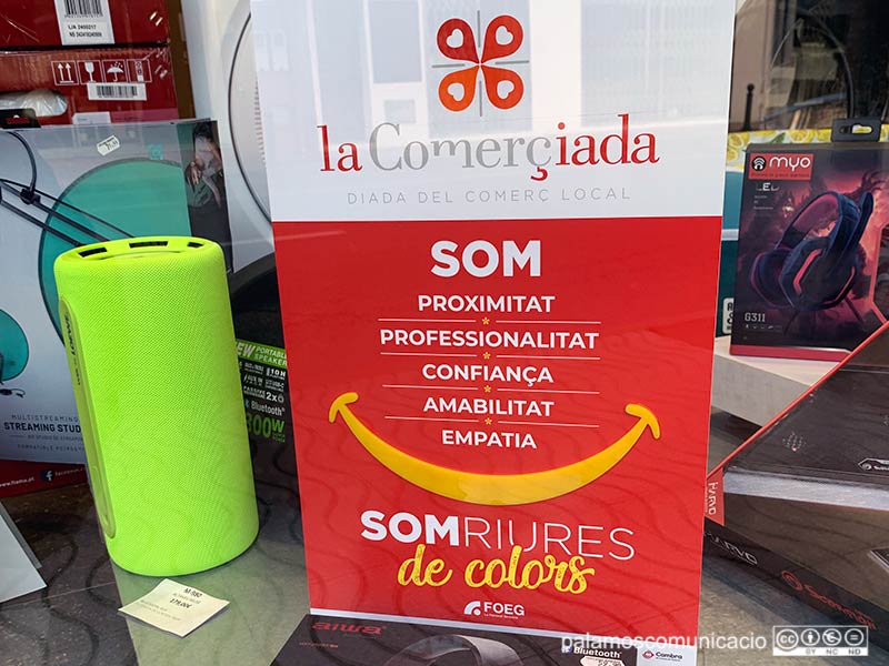 'La Comerçiada' és una iniciativa de la patronal gironina FOEG i de les Cambres de Comerç de Palamós i de Girona.