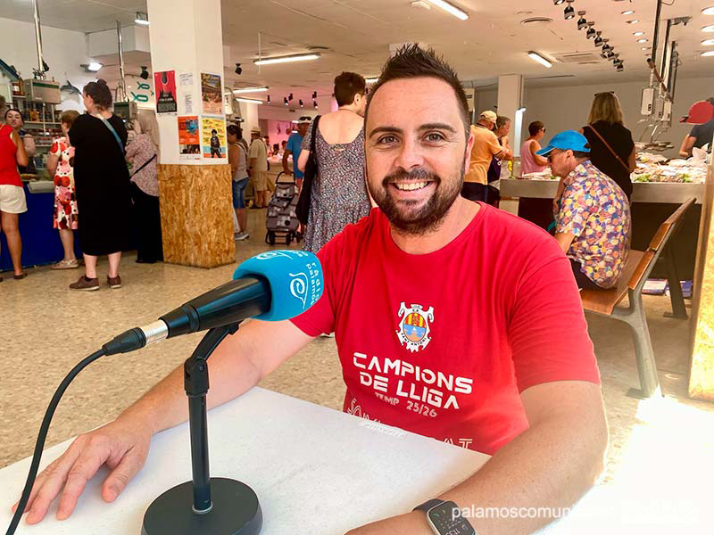 El president del Sant Antoni FC, David Prujà, va ser convidat del programa 'Ple al 15'.