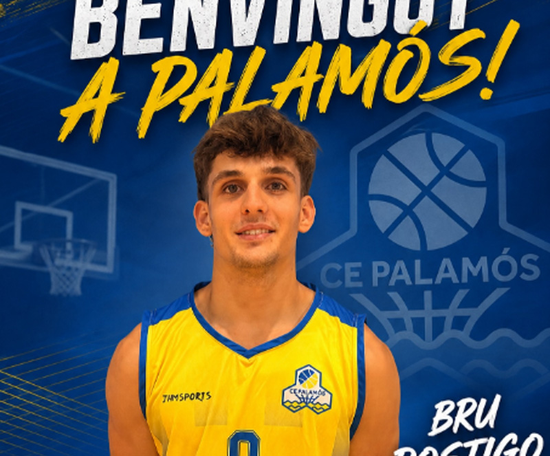 Bru Postigo, nou reforç pel CE Palamós. (Foto: CE Palamós).