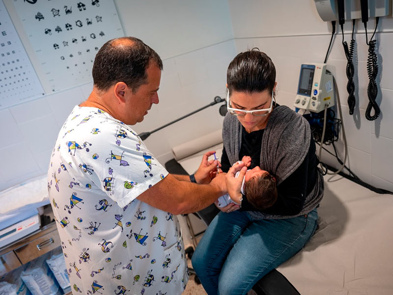 En marxa la campanya per prevenir la bronquiolitis en nadons de fins a 6 mesos. (Foto: Generalitat de Catalunya).