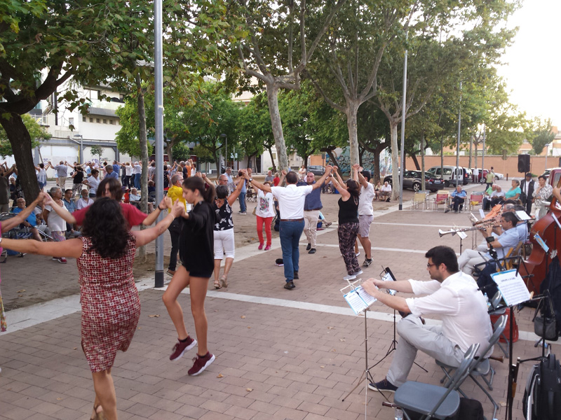 Aplec de la Sardana a Palamós. (Foto: Ajuntament de Palamós).