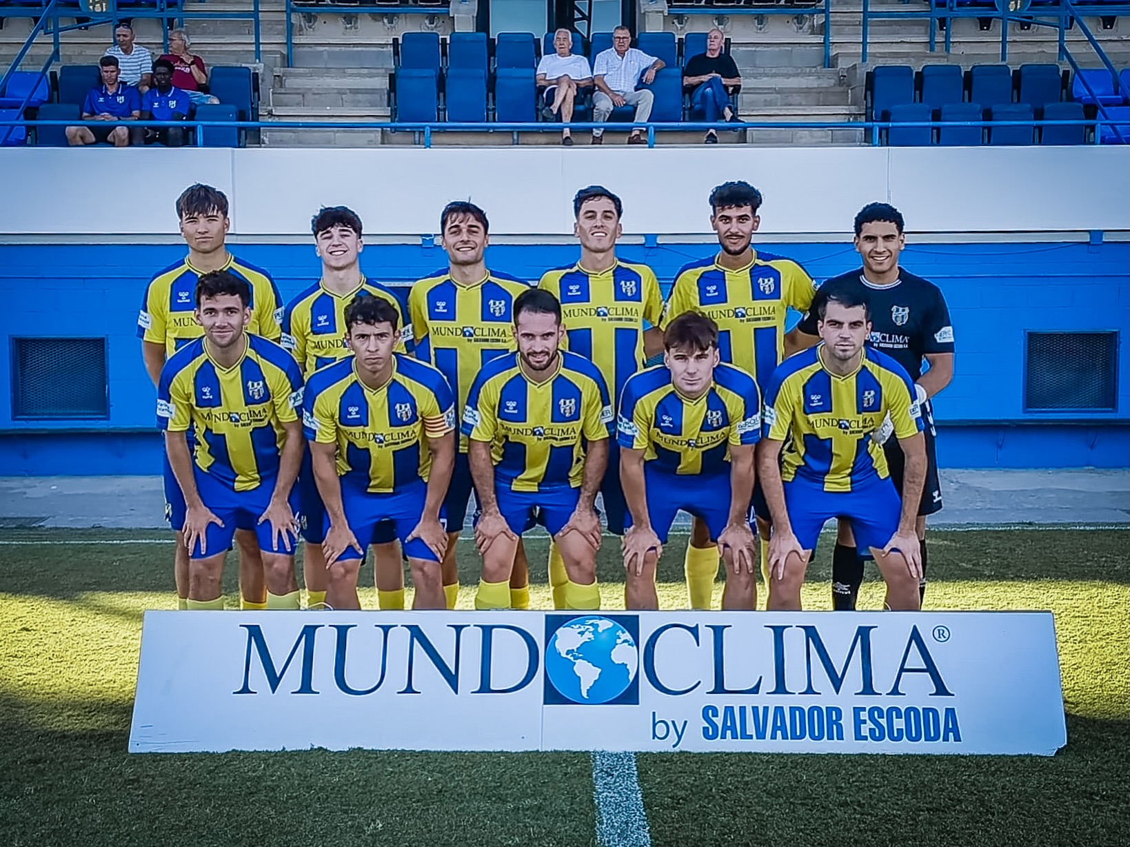 El Palamós ha guanyat els dos darrers partits de pretemporada jugats aquest cap de setmana. (Foto: Palamós CF - Laura Heras).