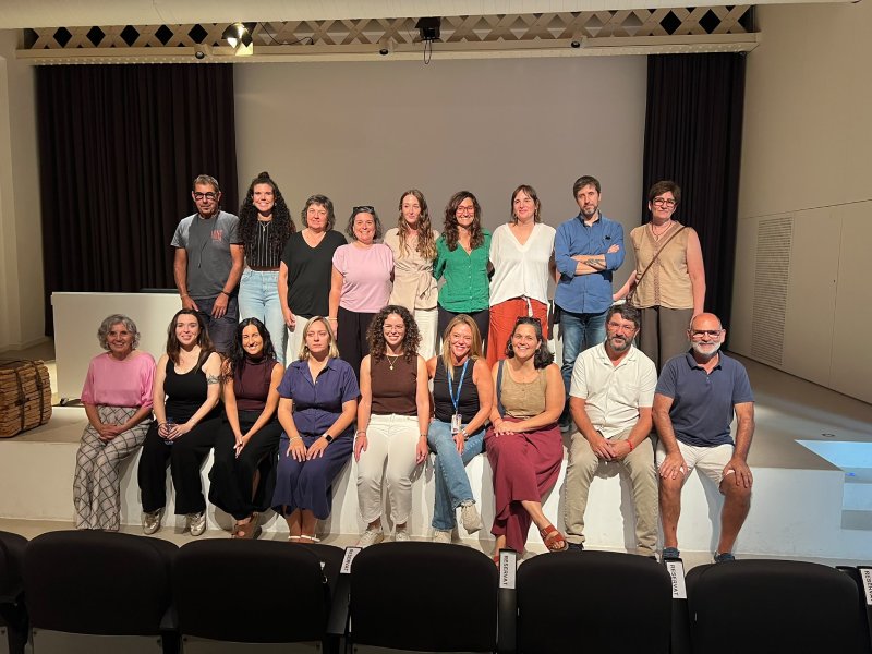 Imatge de la presentació del projecte 'Museus, Espais de Benestar'. (Foto: SSIBE).