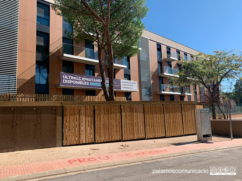 Un dels edificis de la unitat d'actuació Pineda d'en Gori.