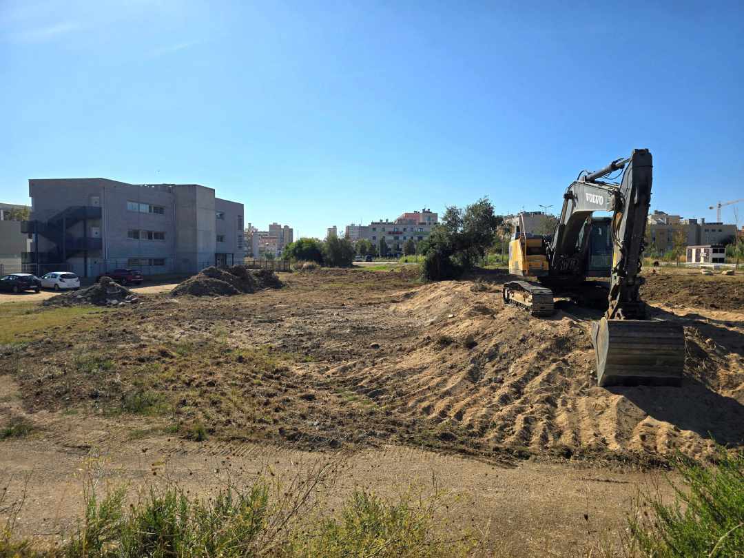 El projecte consta de 54 parcel·les delimitades per a horts individuals. (Foto:  Ajuntament de Calonge i Sant Antoni).