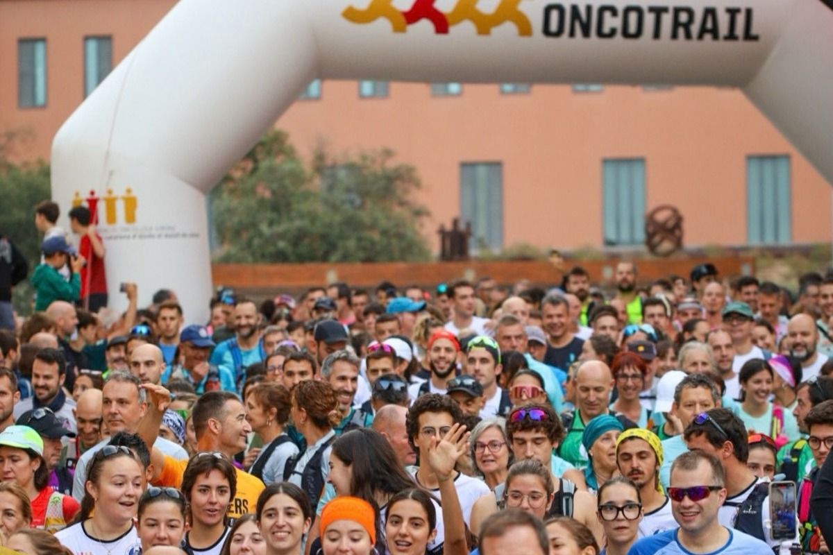 L'Oncotrail va aplegar 400 equips en l'edició d'aquest 2026. (Foto: Oncolliga Girona).